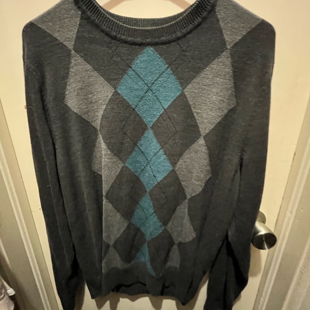 Argyle sweater